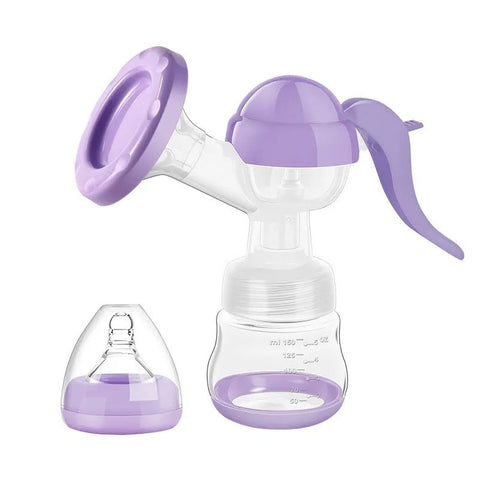 Mommy Pro Leak Proof And Travel Friendly 2 in 1 Manual Milk Pump