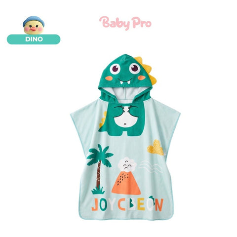 Baby Pro Kids’ Hooded Beach Poncho Towel Soft, Absorbent & Quick-Dry for Toddlers and Children