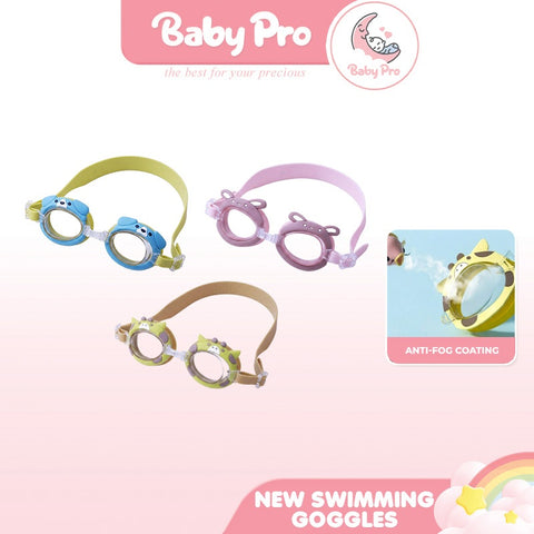 Baby Pro Anti-fog And Adjustable Bridge Swimming Goggles For Kids