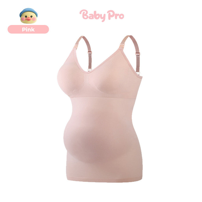 Mommy Pro Ultra Soft Comfortable Nursing Tank Top for Moms