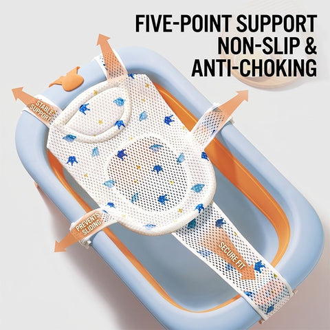Baby Pro Universal Fit Baby Bath Net Support With Soft Padding For Newborn And Infant