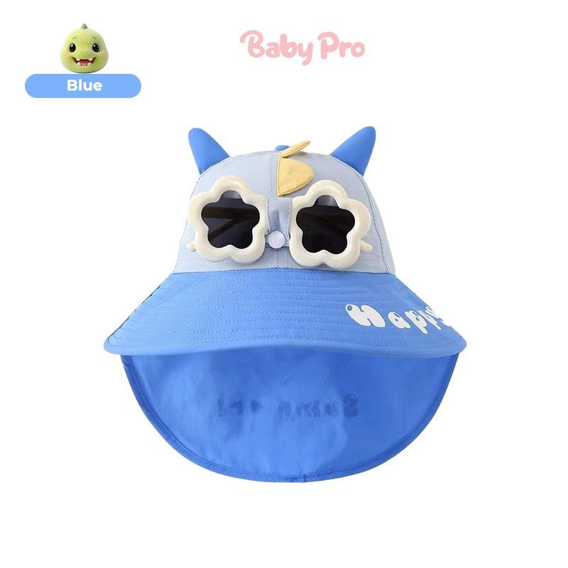 Baby Pro 3 in 1 Sunny Style Hat, Shawl And Shades Fashion Essentials Set For Kids