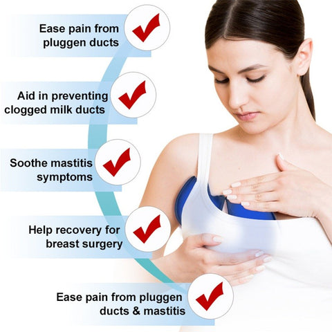 Mommy Pro Instant Soothing Relief Hot And Cold Breast Compress For Nursing Moms