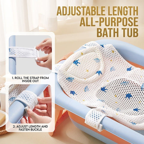 Baby Pro Universal Fit Baby Bath Net Support With Soft Padding For Newborn And Infant
