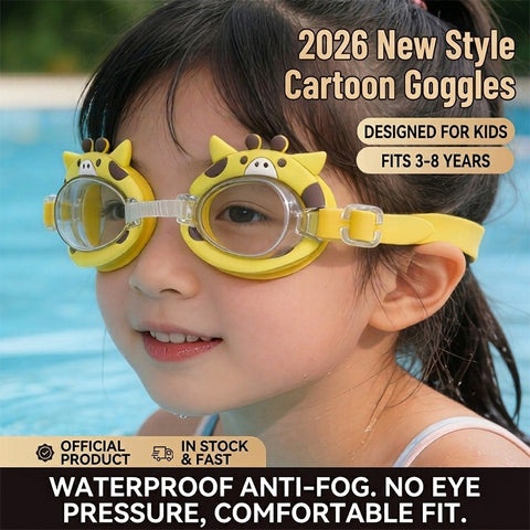 Baby Pro Anti-fog And Adjustable Bridge Swimming Goggles For Kids