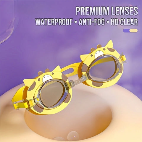 Baby Pro Anti-fog And Adjustable Bridge Swimming Goggles For Kids