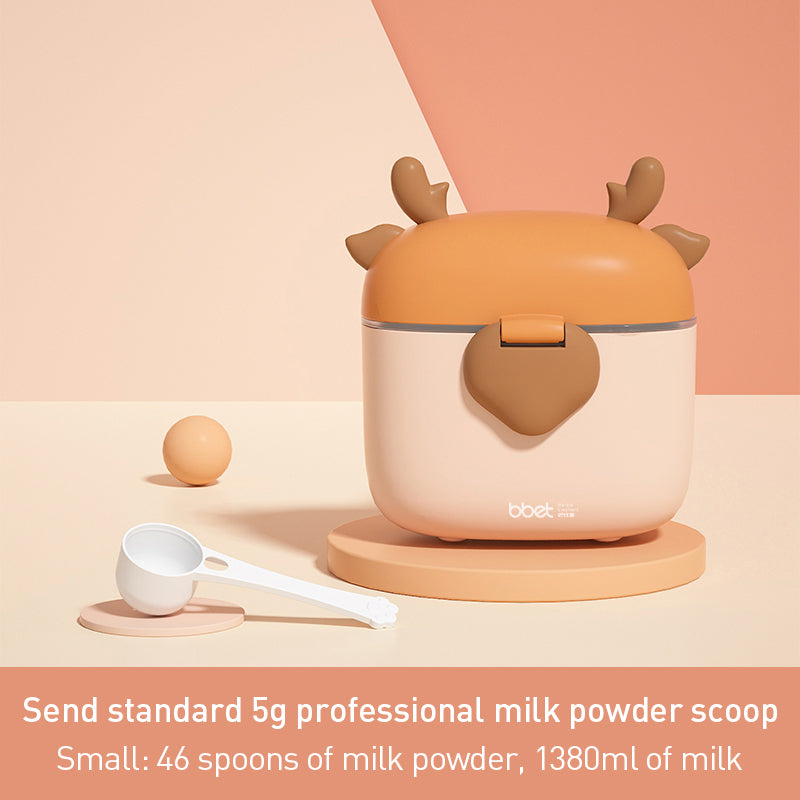 Babyproph Premium Bbet Milk Powder Container with Spoon Storage Dispenser Large Capacity Portable