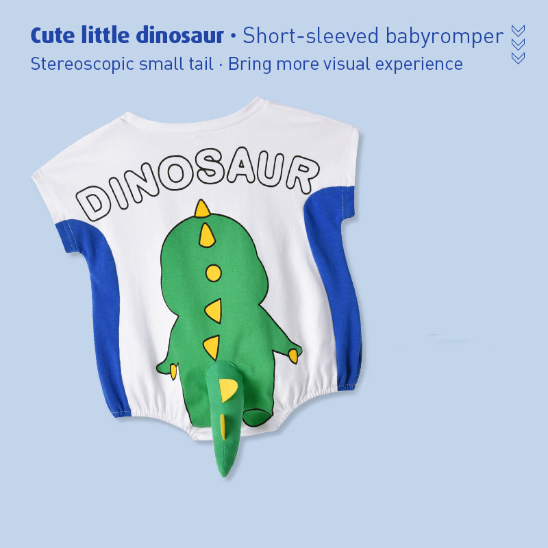 Babyproph Dinosaur and Tiger Tail Baby Onesies Romper Newborn Clothes